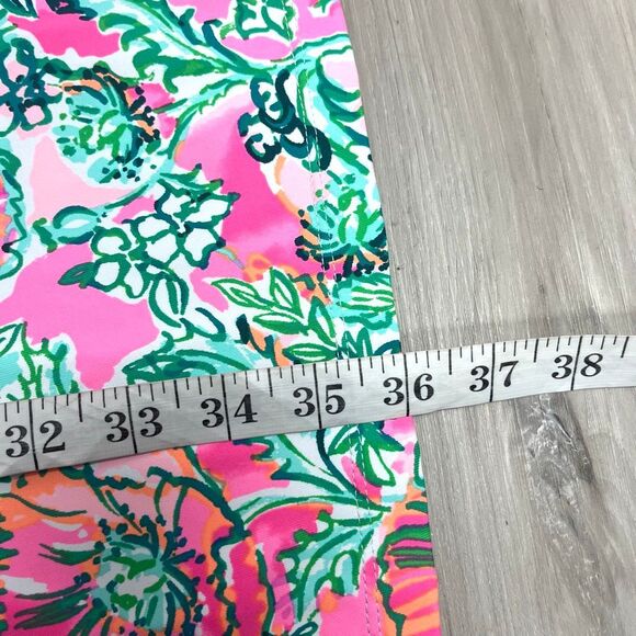 Lilly Pulitzer Dress Women’s Medium Solia UPF 50+ Perfect Poppy Floral Print - Picture 9 of 9